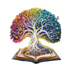 Mindful Wooden Jigsaw Puzzle - Colorful Tree of Life