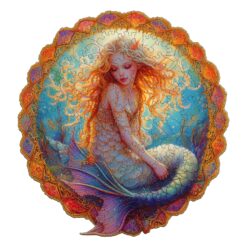 Mindful Wooden Jigsaw Puzzle-Dreamy Mermaid