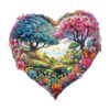Mindful Wooden Jigsaw Puzzle - Love Garden