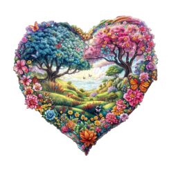 Mindful Wooden Jigsaw Puzzle - Love Garden