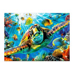 Mindful Wooden Jigsaw Puzzle-Turtle Explorer