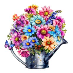 Mindful Wooden Jigsaw Puzzle-Beautiful Flower