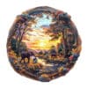 Mindful Wooden Jigsaw Puzzle-Elephant at Sunset