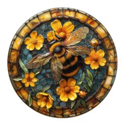 Mindful Wooden Jigsaw Puzzle-Leisurely Bee