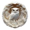 Mindful Wooden Jigsaw Puzzle - 3D Paper Carved Owl