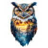 Mindful Wooden Jigsaw Puzzle-Forest Owl