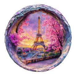 Mindful Wooden Jigsaw Puzzle - Paris Spring