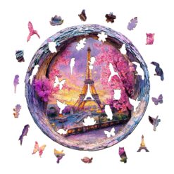 Alternative view of Mindful Wooden Jigsaw Puzzle - Paris Spring