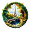 Mindful Wooden Jigsaw Puzzle - Paris Summer
