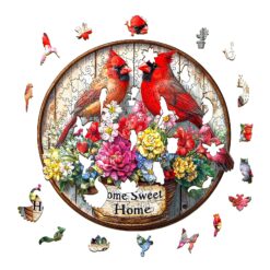 Alternative view of Mindful Wooden Jigsaw Puzzle-Sweet Home