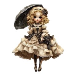 Mindful Wooden Jigsaw Puzzle - Victorian Doll