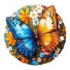 Mindful Wooden Jigsaw Puzzle-Yin Yang Butterfly