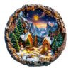 Mindful Wooden Jigsaw Puzzle - 3D Christmas Eve