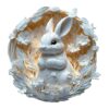 Mindful Wooden Jigsaw Puzzle - 3D Paper Rabbit