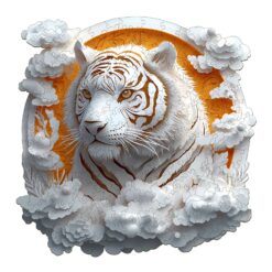 Mindful Wooden Jigsaw Puzzle - 3D Paper Tiger