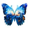 Mindful Wooden Jigsaw Puzzle - Butterfly Forest