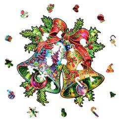 Alternative view of Mindful Wooden Jigsaw Puzzle - Christmas Bells