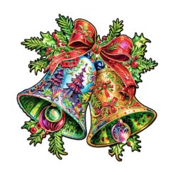 Mindful Wooden Jigsaw Puzzle - Christmas Bells