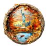 Mindful Wooden Jigsaw Puzzle - New York Autumn