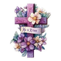Mindful Wooden Jigsaw Puzzle - Resurrection Cross