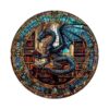 Mindful Wooden Jigsaw Puzzle - The Dragon's Library