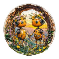 Mindful Wooden Jigsaw Puzzle - eternal love