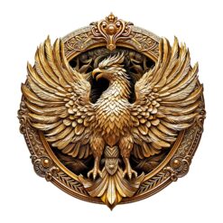 Mindful Wooden Jigsaw Puzzle - golden phoenix