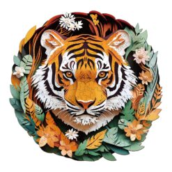 Mindful Wooden Jigsaw Puzzle - King of the Forest