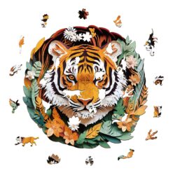 Alternative view of Mindful Wooden Jigsaw Puzzle - King of the Forest