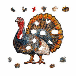 Alternative view of Mindful Wooden Jigsaw Puzzle - Turkey