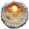 Mindful Wooden Jigsaw Puzzle - Forest Sunset
