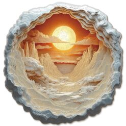 Mindful Wooden Jigsaw Puzzle - Forest Sunset
