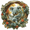 Mindful Wooden Jigsaw Puzzle - Koala Harmony