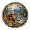 Mindful Wooden Jigsaw Puzzle - Majestic Bear