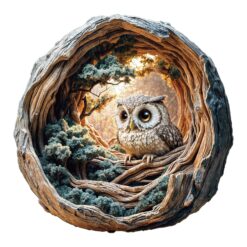 Mindful Wooden Jigsaw Puzzle - Silent Wisdom