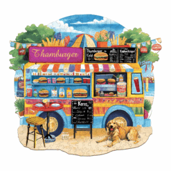 Mindful Wooden Jigsaw Puzzle - ThamBurger Fun