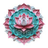 Mindful Wooden Jigsaw Puzzle - 3D Mandala Lotus-1
