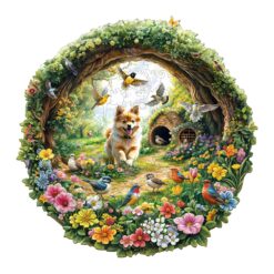 Mindful Wooden Jigsaw Puzzle - Spring Birds