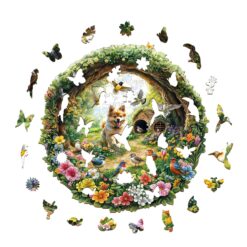 Alternative view of Mindful Wooden Jigsaw Puzzle - Spring Birds