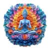 Mindful Wooden Jigsaw Puzzle -Yoga and mandala