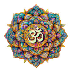 Mindful Wooden Jigsaw Puzzle - 3D Mandala