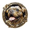 Mindful Wooden Jigsaw Puzzle – 3D Metal French Bulldog