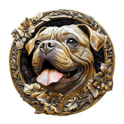 Mindful Wooden Jigsaw Puzzle – 3D Metal French Bulldog