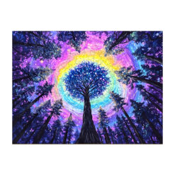 Mindful Wooden Jigsaw Puzzle - Colorful Gradient Puzzle