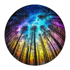 Mindful Wooden Jigsaw Puzzle – Galactic forest-1