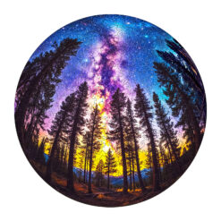 Mindful Wooden Jigsaw Puzzle – Galactic forest-2