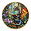 Mindful Wooden Jigsaw Puzzle - mysterious dragon