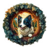 Mindful Wooden Jigsaw Puzzle – 3D Border Collie