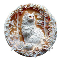 Mindful Wooden Jigsaw Puzzle – 3D Cat-3