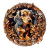 Mindful Wooden Jigsaw Puzzle – 3D dachshund-2
